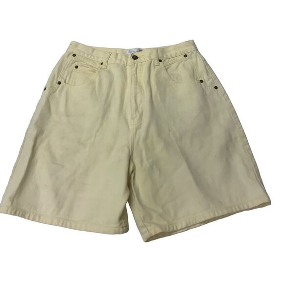 Vintage High Waisted Mom Jean Shorts - Picture 1 of 8